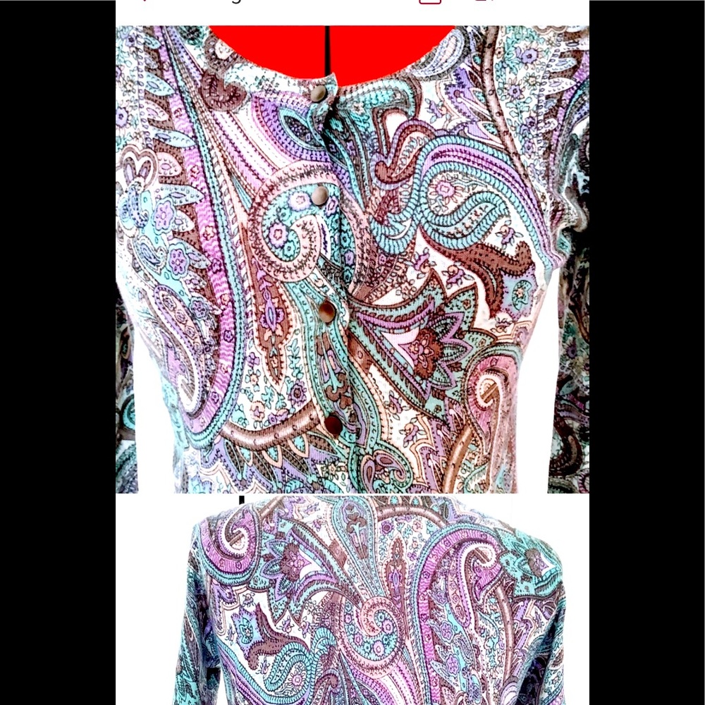 Talbots lightweight cardigan sweater